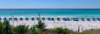 Beautiful beach on the Emerald Coast