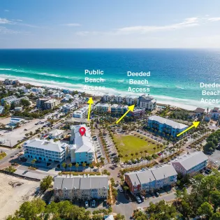 designer gulf place condo drone 01