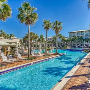 living  the dream poolside community pool 16