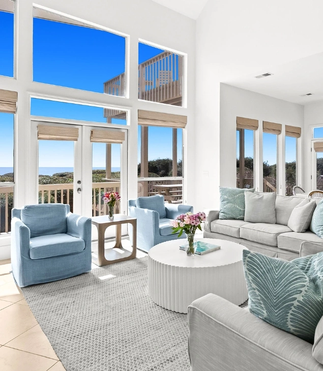 Looney Dunes living room
